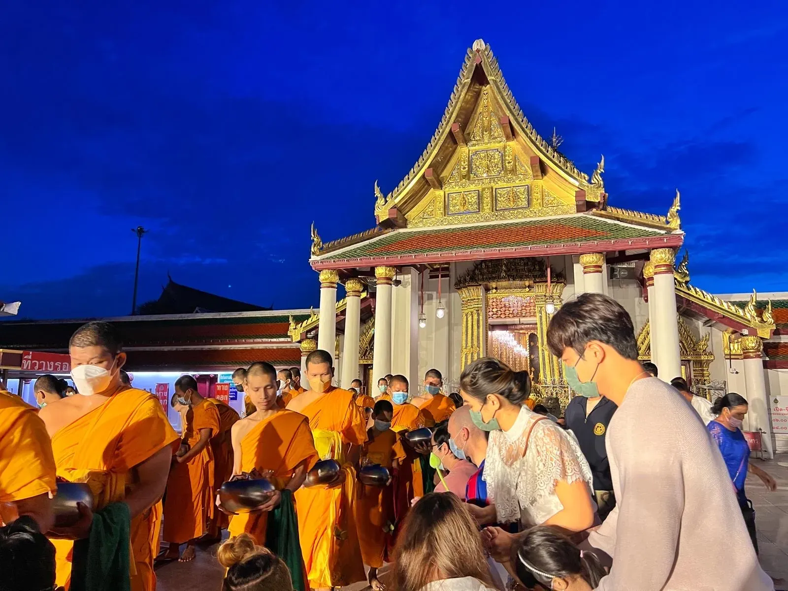 Sunrise Alms & Golden Buddha photo 2