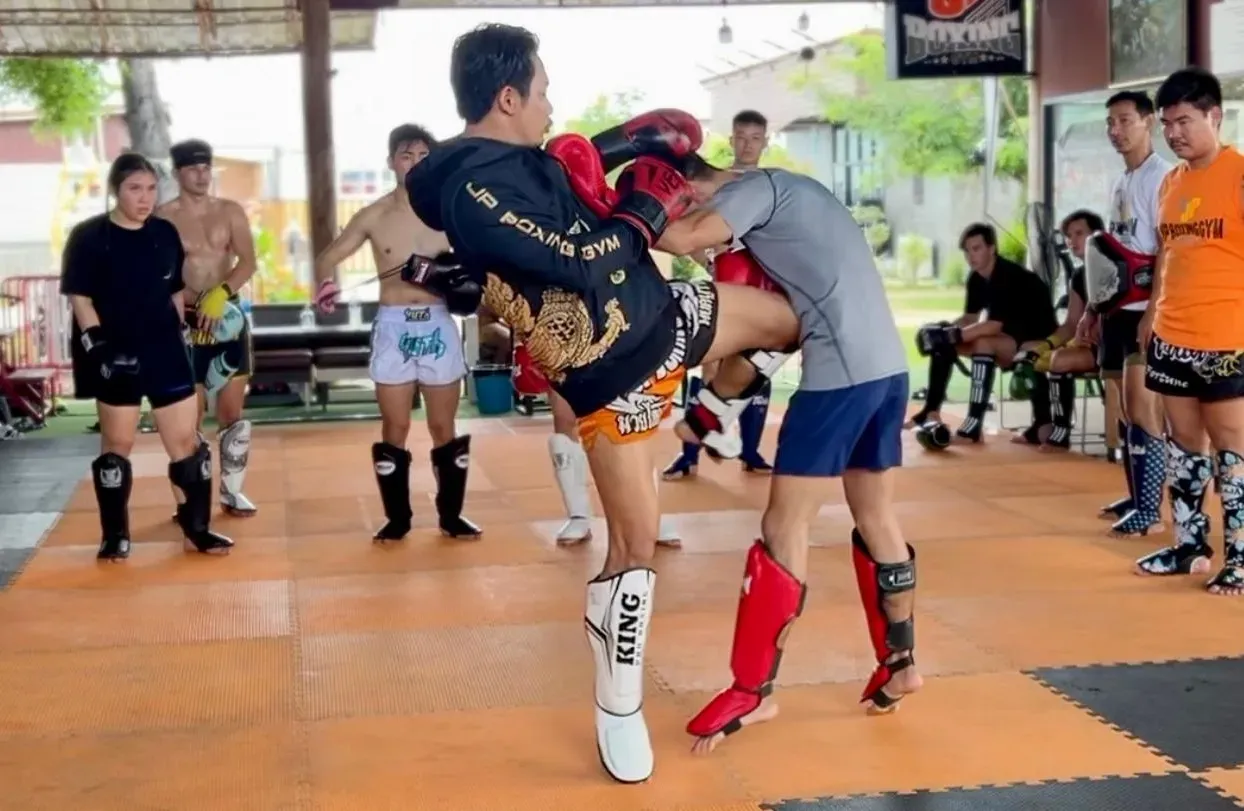 Afternoon training