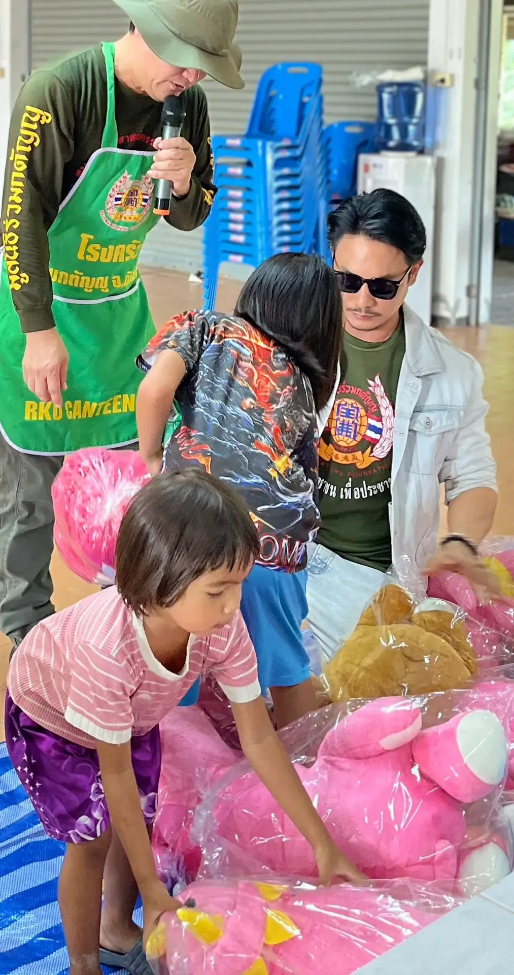 Visiting elderly and disabled residents in Phitsanulok