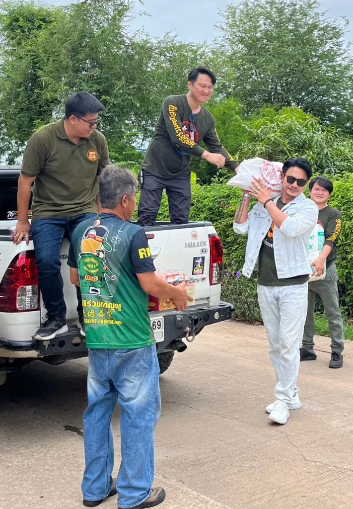 JP Boxing Gym donation visit to a family in Phitsanulok