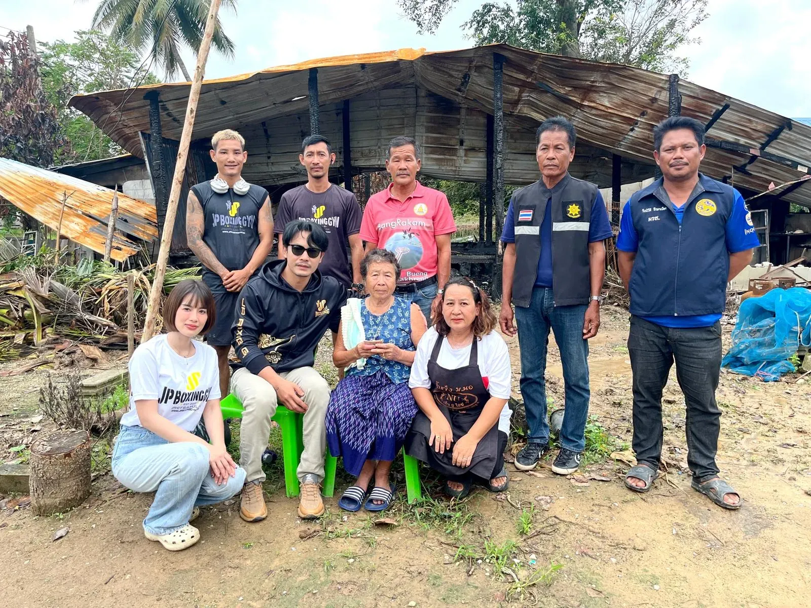 JP Boxing Charity house donation project