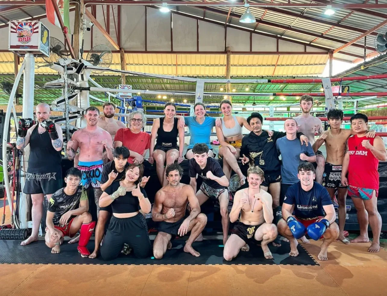 JP Boxing Gym authentic living banner