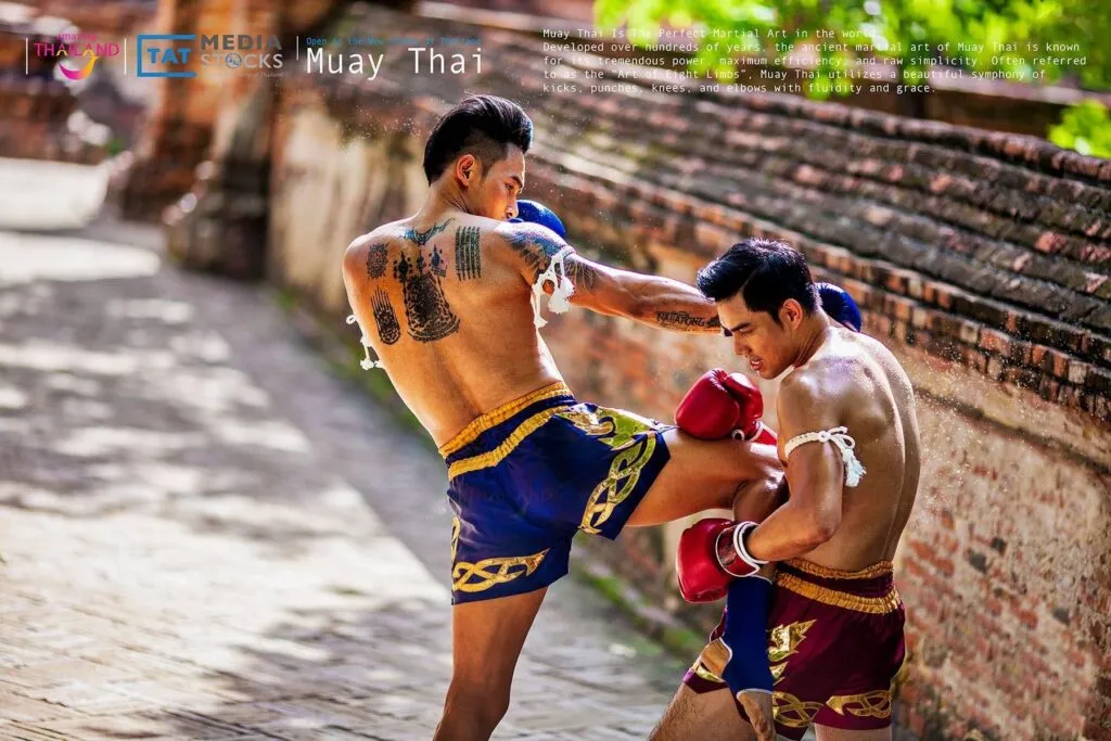 Kru Jay during his international Muay Thai seminar in United Kingdom