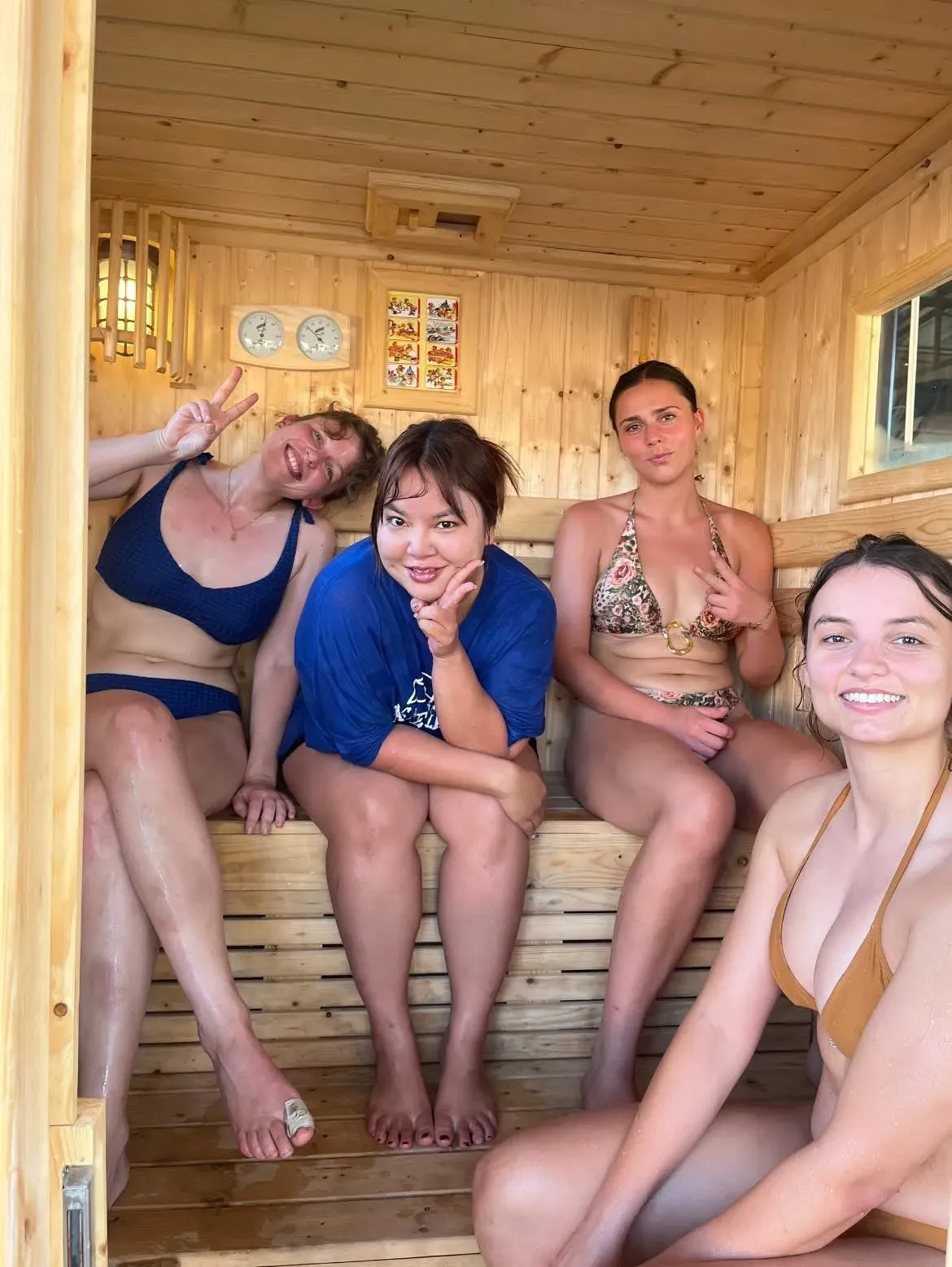 Sauna & Ice Bath facilities overview