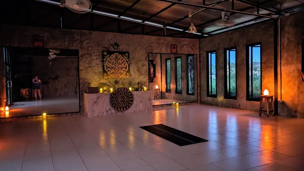 Yoga Class schedule in serene studio