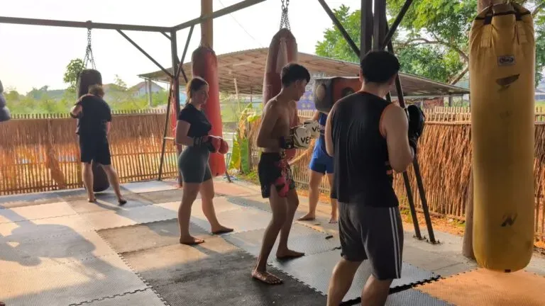 Muay Thai Training session schedule