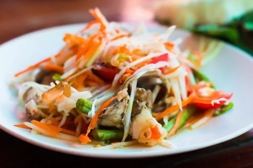 Thai food and drinks