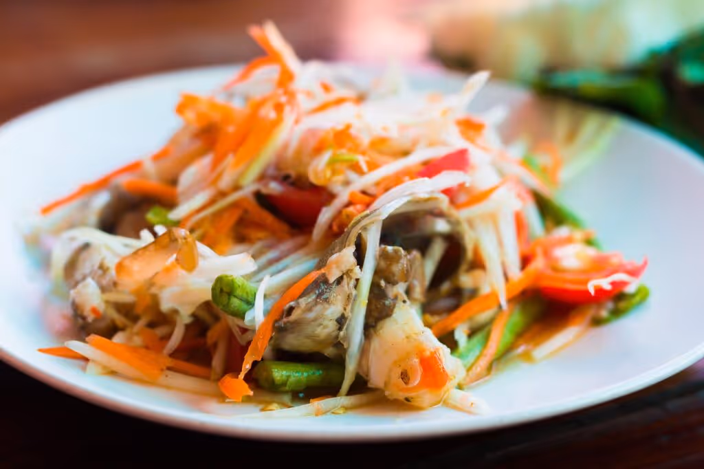 Thai food and drinks